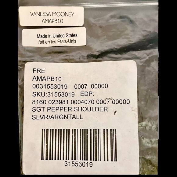 NEW VANESSA MOONEY JEWELRY STERLING SILVER RARE Shoulder Pendant/Bracelet $350 - Picture 12 of 13